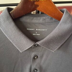 Robert Barakett long sleeve polo shirt